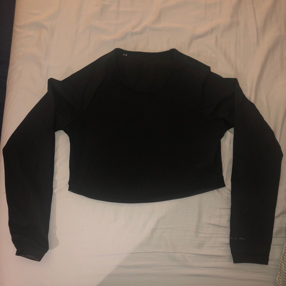 Whitney Simmons x gymshark long sleeved crop top